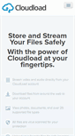 Mobile Screenshot of cloudload.com